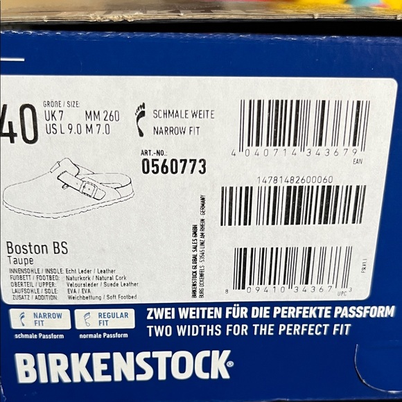 Birkenstock Men's Taupe Suede Loafers - Picture 5 of 5